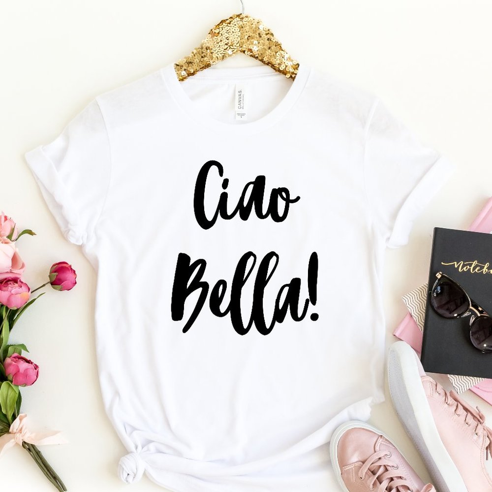 🔥 Ciao Bella Graphic Unisex T shirt - NEW